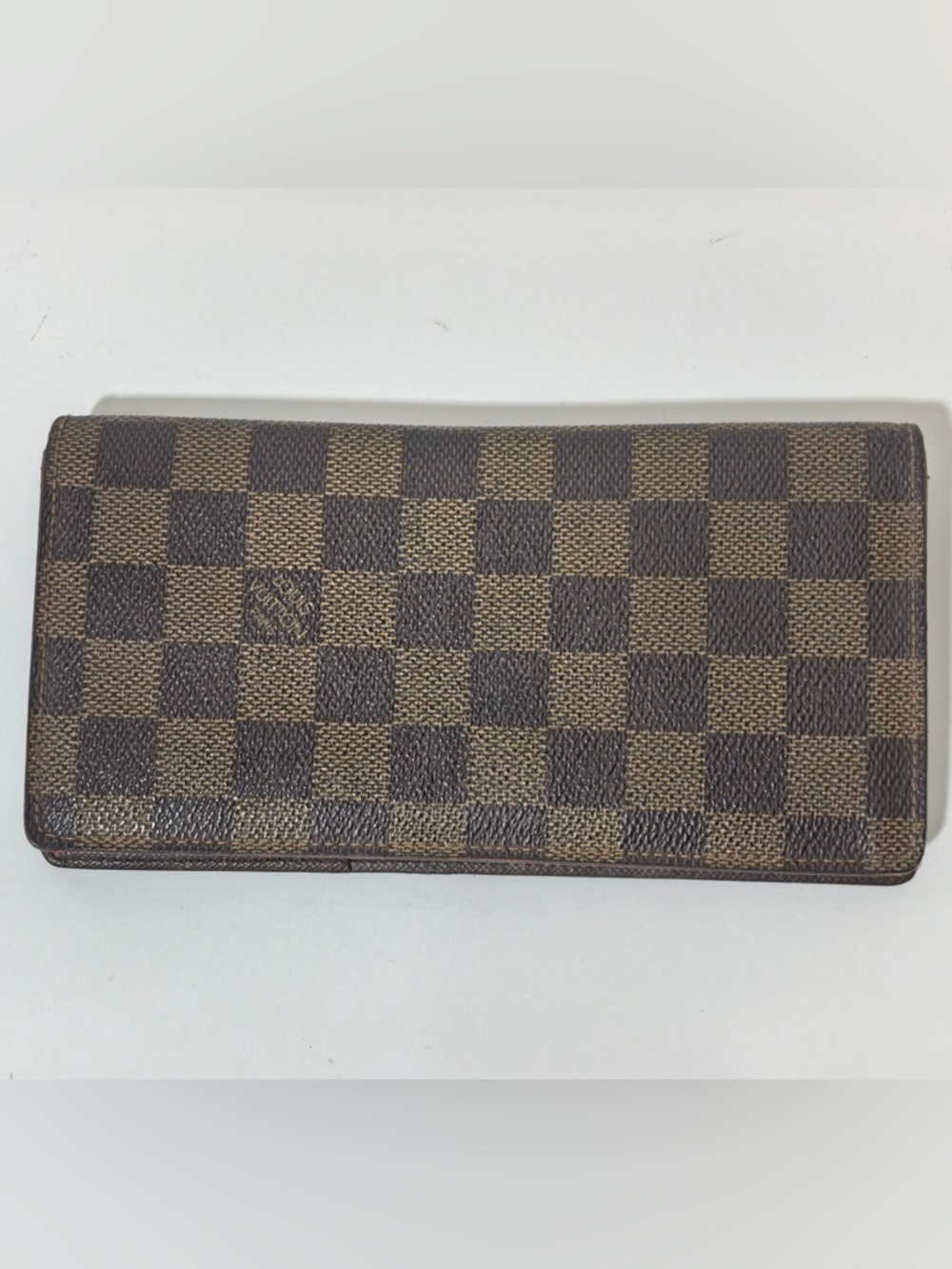 Pre-Owned Louis Vuitton Damier Ebene Canvas Wallet